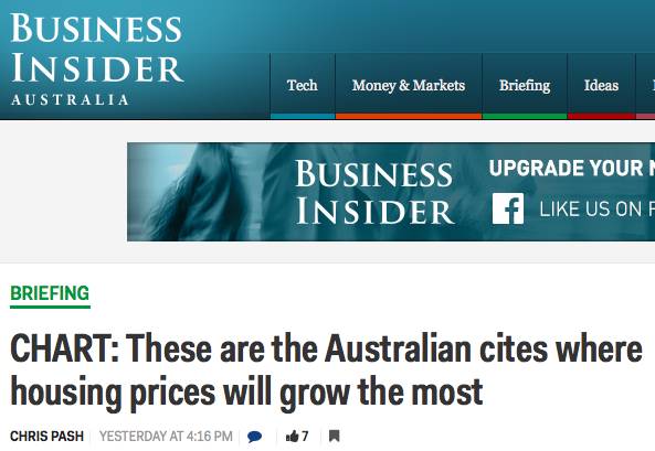 谁说了澳洲房价要跌？！澳洲各大城市房价增长一览 