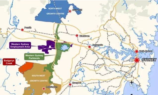 3分钟读懂未来20年悉尼都市规划方向（附图-得此图者，得天下） 