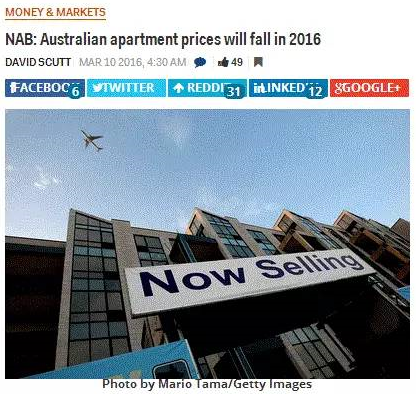 当你看到关于澳洲房产的一些负面信息是怎么想的？ 